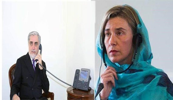 گفتگوی رییس اجراییه با مسئول سیاست خارجی اتحادیه اروپا