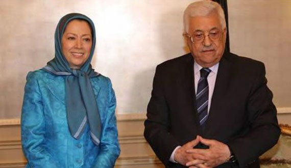 دیدار عباس و مریم رجوی خشم فلسطینی‌ها را برانگیخت