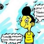 جایزه بین‌المللی کاریکاتور برای “ماهی خورده شده”