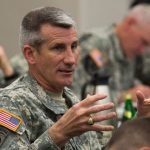 نیکلسون: به نابودی داعش در افغانستان ادامه می‌دهیم