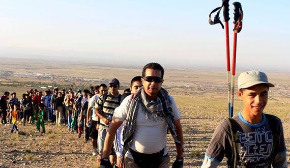 برگزاری برنامه کوهنوردی از سوی ریاست تربیت بدنی ولایت هرات