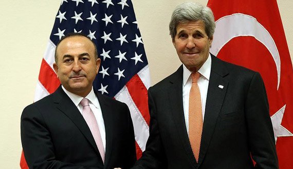 دیدار وزرای خارجه ترکیه و آمریکا در G-20