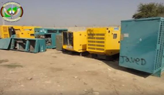 از قاچاق ۱۱ پایه جنراتور امریکایی به پاکستان جلوگیری شد