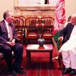 دیدار رییس جمهور و رییس همکاری های انکشافی اتحادیه اروپا در مورد نشست بروکسل