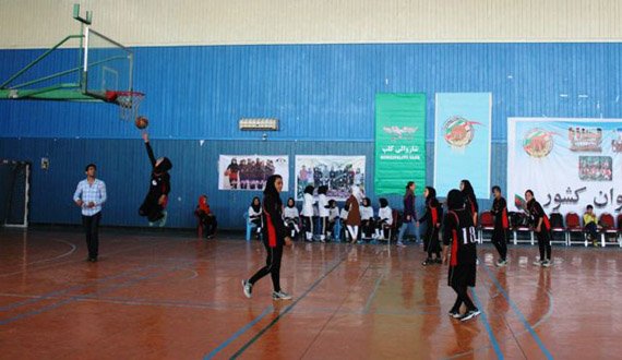 آغاز مسابقات انتخابی تیم ملی بسکتبال بانوان در کابل