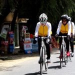 رقابت بایسکل رانی دختران به مناسبت استقلال کشور برگزار شد