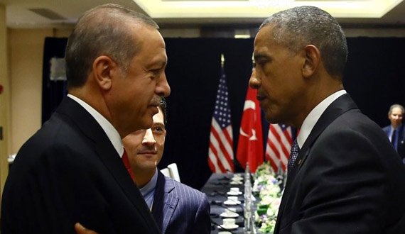 دیدار اردوغان و اوباما در چین