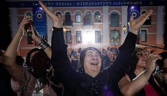 حزب حاکم گرجستان در انتخابات پارلمانی پیشتاز شد