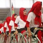 مسابقات بسکتبال دختران معلول افغان