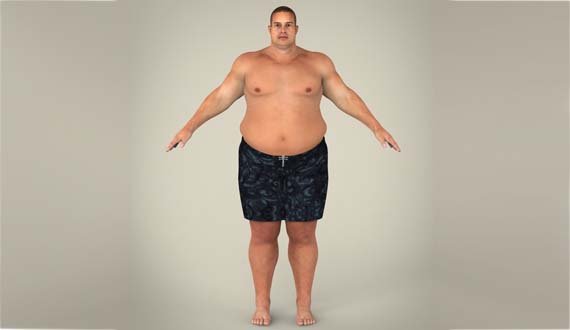 مغز افراد چاق پیرتر از مغز دیگران است