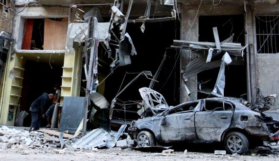بمباران ارتش سوریه در شرق حلب این بار کودکان را هدف قرار داد