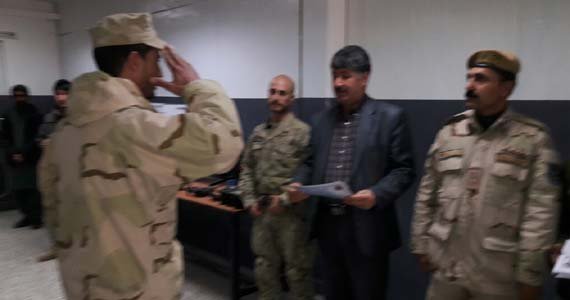 فراغت ۲۰ تن از یک دورۀ آموزشی تخنیک وسایط از زون ۶۰۶ انصار