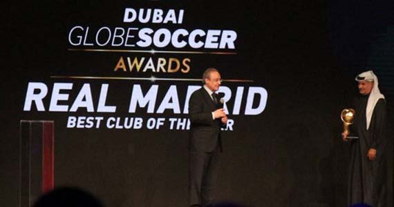 گلوب ساکر اواردز در دستان رئالی‌ها