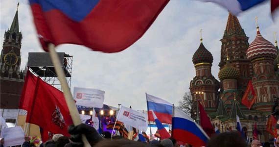 تظاهرات ضد دولتی در روسیه: پوتین در انتخابات شرکت ننماید