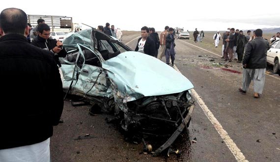 حادثه ترافیکی در هرات سبب جراحت ۵ تن شد