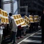 هزاران نفر به ارائه طرح قانونی شدن ازدواج همجنس‌گرایان در تایوان اعتراض کردند