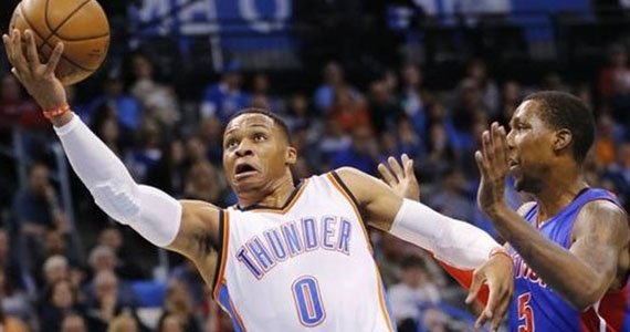 تیم اوکلاهماسیتی تاندر از سد وستبروک گذشت