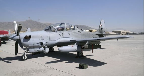 جنگنده‌های A29 ارتش مواضع طالبان را هدف قرار دادند