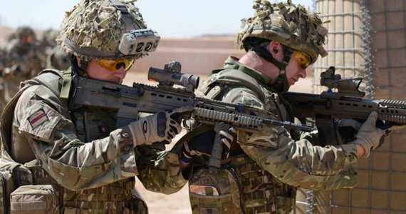 آموزگاران نظامی بریتانیا در افغانستان افزایش می‌یابند