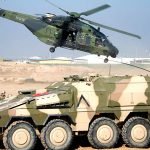 دو چرخبال نیروهای آلمانی در افغانستان هدف گلوله قرار گرفتند