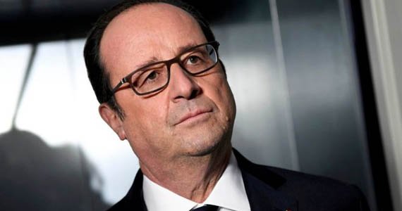 فرانسوا اولاند برای دیدار با سربازان فرانسوی به عراق رفت