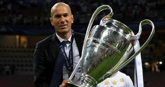 زیدان به صندلی بهترین مربی جهان تکیه زد