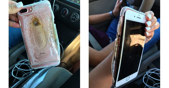 اپل انفجار آیفون ۷ پلاس را بررسی می‌نماید