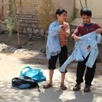 وضعیت اسف‌بار کودکان هرات پس از سیل‌آب