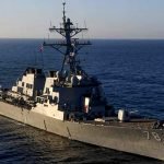 ناو امریکایی به شبه جزیره کوریا اعزام شد