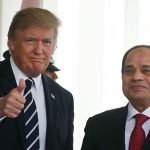 دونالد ترامپ به گونۀ قاطع از رییس‌جمهور مصر حمایت می‌نماید