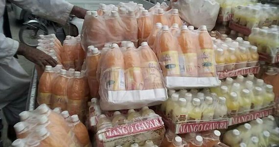 پانزده تُن مواد غذایی و نوشیدنی‌های غیرالکلی در فراه جمع آوری شد
