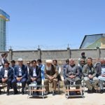 سنگ تهداب ساختمان پرورشگاه گاو در ولایت غور گذاشته شد