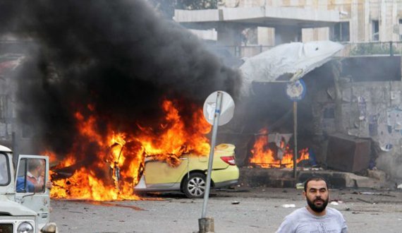 وقوع سه انفجار انتحاری در شهر دمشق سوریه