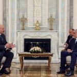 عبدالله عبدالله با رئیس‌جمهور بلاروس دیدار کرد