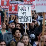 تظاهرات علیه ترامپ در آمریکا برگزار شد