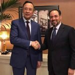 صلاح الدین ربانی با وزیر امور خارجه قزاقستان دیدار کرد