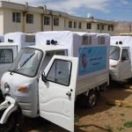 ۳۰ دستگاه زرنج آمبولانس به ریاست صحت عامه بادغیس داده شد