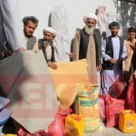 توزیع کمک به خانواده‌های قربانیان حوادث تروریستی در هرات