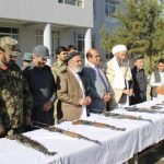 بیش از ۴۰۰ قبضه سلاح در بادغیس به پروسه دایاگ سپرده شد