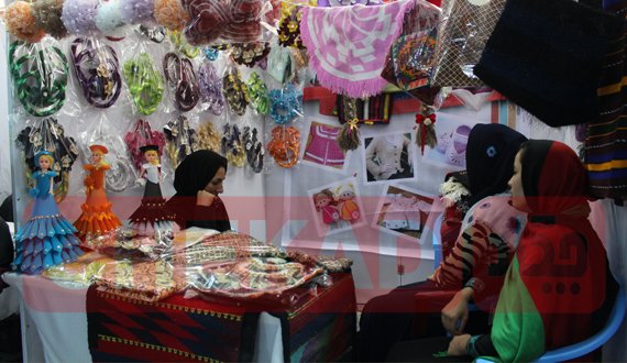 افتتاح نمایشگاه روزنه امید در هرات