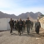 دیدار مسؤلان محلی و مقام‌های ارشد امنیتی فراه از ولسوالی اناردره