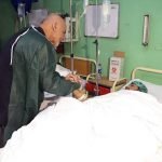 دیدار رئیس جمهور افغانستان از مجروحان حملات اخیر در کابل