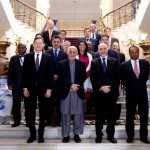 دیدار رئیس جمهور غنی با هیئت شورای امنیت سازمان ملل متحد