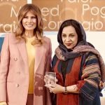 «رویا سادات» جایزه «زن شجاع» را گرفت