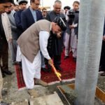 سنگ تهداب شبکۀ انتقال برق در ولایت خوست گذاشته شد