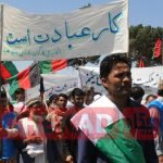 کارگران هرات صدای اعتراضی‌شان را در مقابل حکومت بلند کردند