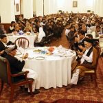 دیدار رئیس جمهور غنی با آوارگان داخلی