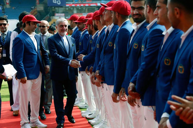 رئیس اجراییه برای تشویق تیم ملی کرکت افغانستان عازم هند شد