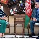   رئیس اجرایی مرکز تجارت جهانی با داکتر عبدالله  دیدار کرد