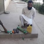 یک ماین ساز حرفه ‌ای گروه طالبان مسلح در هرات بازداشت شد